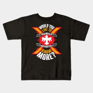 Would You Like to know more? Kids T-Shirt